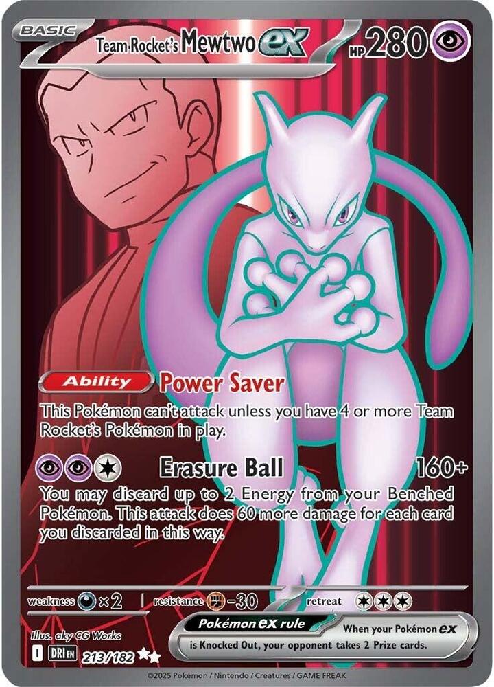 Team Rocket’s Mewtwo EX