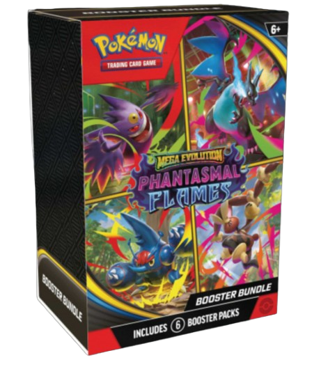 Mega Evolution Phantasmal Flames Booster Bundle